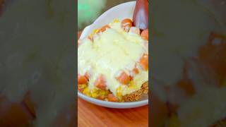 How to make Corn Cheese Spicy Sausage Ramen [upl. by Drofla887]