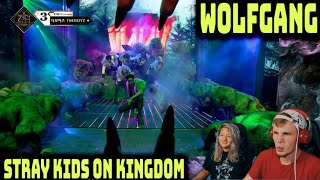 STRAY KIDS  WOLFGANG ON KINGDOM REACTION [upl. by Strauss524]