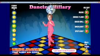 Dancing Hilary  Miniclip [upl. by Akcirederf892]