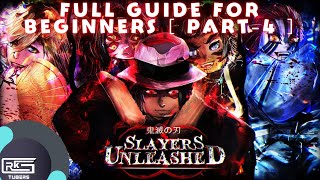 Slayers Unleashed Beginners Guide Part4  Custommization  Usage Of Stats Full Guide [upl. by Odnalref]