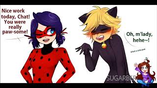 【Miraculous Ladybug Comic Dubs】Love Confessions Puns and Reveals [upl. by Catton188]