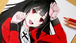 ♥️Drawing yumeko jabami♠️ [upl. by Lienaj]