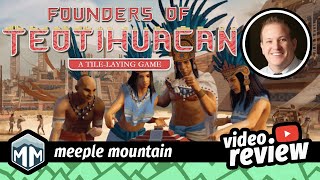 Founders of Teotihuacan  How to Play amp Review  Boardgame Brody [upl. by Allveta]