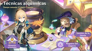 Completando la Mision de Pociones Míticas  Evento Técnicas Alquímicas  Genshin Impact [upl. by Anirbas419]