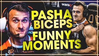 CSGO  FUNNY PASHA BICEPS MOMENTS [upl. by Deeann]