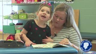 Child with hypotonia walks thanks to WHAS Crusade supported agencies [upl. by Nallij927]