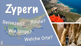 ZYPERN RUNDREISE  Reiseroute amp Tipps für einen genialen Roadtrip [upl. by Sankaran]