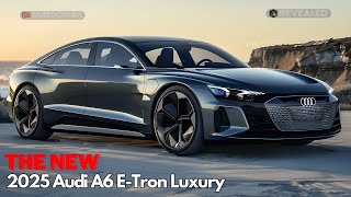 Luxury Meets Sustainability  2025 Audi A6 ETron Revealed Tesla Model S Competitor [upl. by Ailam797]