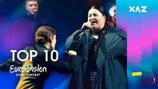 Eurovision 2024 Top 10  NEW 🇺🇦 [upl. by Aliehs731]