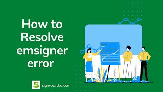 How to Resolve emsigner Error on GST Portal  Step by Step Compete process [upl. by Lauren391]