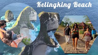 Kelingking Beach Bali  Dji Cinematic  India to bali [upl. by Adrahs]