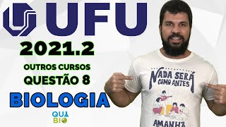 UFU 20212  Questão 8  Em algumas espécies de plantas há uma influência da luz na floração que [upl. by Dlareme]