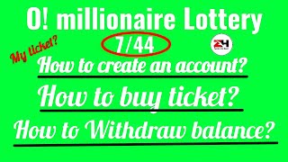 O Millionaire Full Information  Create an Account to Withdraw Balance [upl. by Yekcin623]