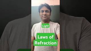 Laws of Refraction ।। रिफ्रेक्शन के नियम।। ytshorts shortsfeed shortsviral reelsshorts reels [upl. by Ehtylb]