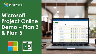 Microsoft Project Online Demo Plan 3 amp Plan 5 [upl. by Adur]