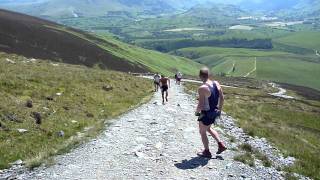 Skiddaw Fell Race lead runners 3rd July 2011 [upl. by Ellehcsor694]