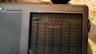 15320 kHz Reach Beyond Australia tamil language Kununurra WA [upl. by Zena]