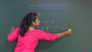 Polymers Cross Linked  Network Polymer Video Chemistry  IIT JEE Main NEET BITSAT Online Coaching [upl. by Nahsez]