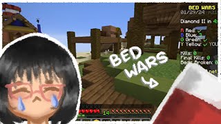 Desperate try in playing HYPIXEL BEDWARS [upl. by Chin]