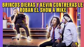 BRINCOS DIERAS Y KEVIN CONTRERAS LE ROBAN EL SHOW A MIKE SALAZAR [upl. by Inatsed]