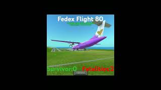 Federal Express Flight 80 turbopropflightsimulator planeaccident planecrash [upl. by Eiryt]