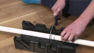 DLine Cable TrunkingRaceway  Howto Cut Lengths with Hacksaw [upl. by Comstock]