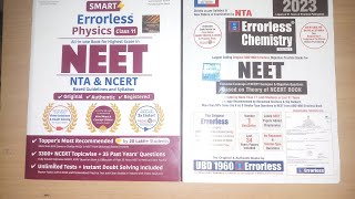 Which book appropriate for Neet 2024 UBD ERRORLESS VS SMART ERRORLESS  neet pw physicswallah [upl. by Bertero103]