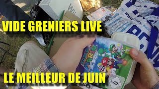 VIDE GRENIERS LIVE un condensé de quelques videgreniers [upl. by Hayifas]