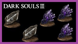 Dark Souls 3  FASTEST Dark Gem amp Titanite Chunk Farming Location [upl. by Kinney772]