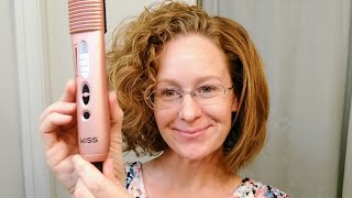 Testing KISS Heat Straightener Comb [upl. by Donata]