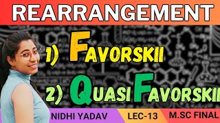 Favorskii Rearrangement Quasifavorskii Rearrangement Mechanism StereochemistryExamples [upl. by Ahmad]