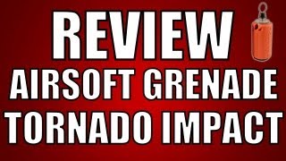 Review airsoft grenade tornado crash impact by Hamza  MSKTEAM [upl. by Vedette]