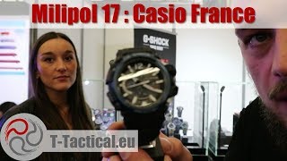 Milipol 17  Casio France  ttacticaleu [upl. by Corrinne443]