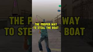 Vice City Boatyard Glitch gta shorts gta6 vicecity shortsfeed glitch [upl. by Boorman]