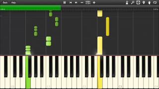 Troll Song  MEME SONG PianoSynthesia [upl. by Seabrooke]