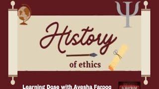 History of Ethics in Psychology Major Revisions in APA Codes of Ethics Ethics in Psychology [upl. by Nylsirhc]