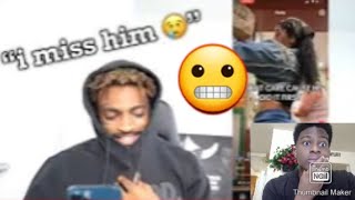 Davine Jay  MY EX BRI KEEPS POSTING ABOUT ME ON INSTAGTRAM REACTION [upl. by Znerol]