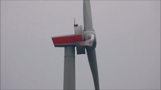 Windpark BlumbergSenvion 42M140 Prototyp Enercon E115 E126 EP3 Vestas Windkraftanlagen im Bau [upl. by Oiralih]