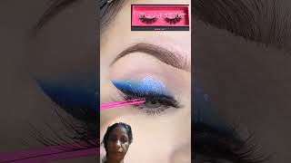 Eye makeup tutorial makeup cateye makeuptutorial liquideyeshadows eyemakeup eyeshadow shorts [upl. by Ardnuasak]