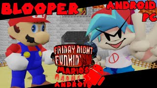 FNF MARIOS MADNESS V2 ¡¡BLOOPERS para AndroidPC descargar zip leer descripción [upl. by Glinys977]