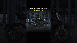 DUCATI DIAVEL V4 NEW COLOUR ❤️💛 [upl. by Nosdrahcir774]