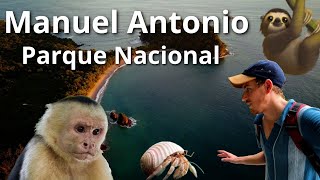 El parque nacional más pequeño de Costa Rica 🇨🇷Manuel Antonio 🦥 [upl. by Nirrol593]