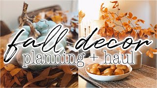 Fall Decor Haul amp Planning  Moody amp Elegant Fall Decor Ideas 2024 [upl. by Shaeffer239]