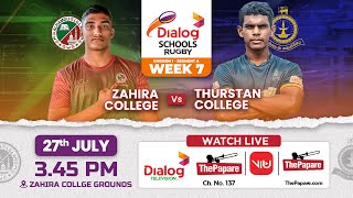 Zahira College vs Thurstan College  Dialog Schools Rugby League 2024 [upl. by Shig]