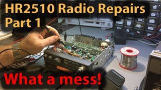 267 President HR2510 Repairs Part 1 SN3718 [upl. by Kyl]