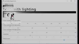 JavaFX Lighting effect of LightPoint [upl. by Hartzel]