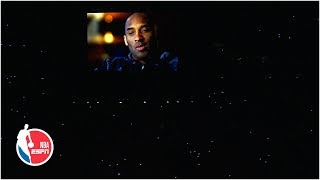 The Lakers’ tribute to Kobe Bryant before their first game after his death  Remembering Kobe [upl. by Annavoj]