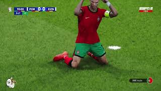 Portugal vs Slovenia Resumen  EUROCOPA 2024 [upl. by Esydnac]