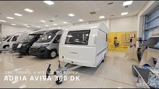 Adria Aviva 360 DK  PREZENTACJA 4K [upl. by Zurciram]