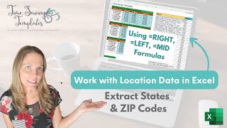 How to Separate Address in Excel Excel Address Format [upl. by Bowie736]